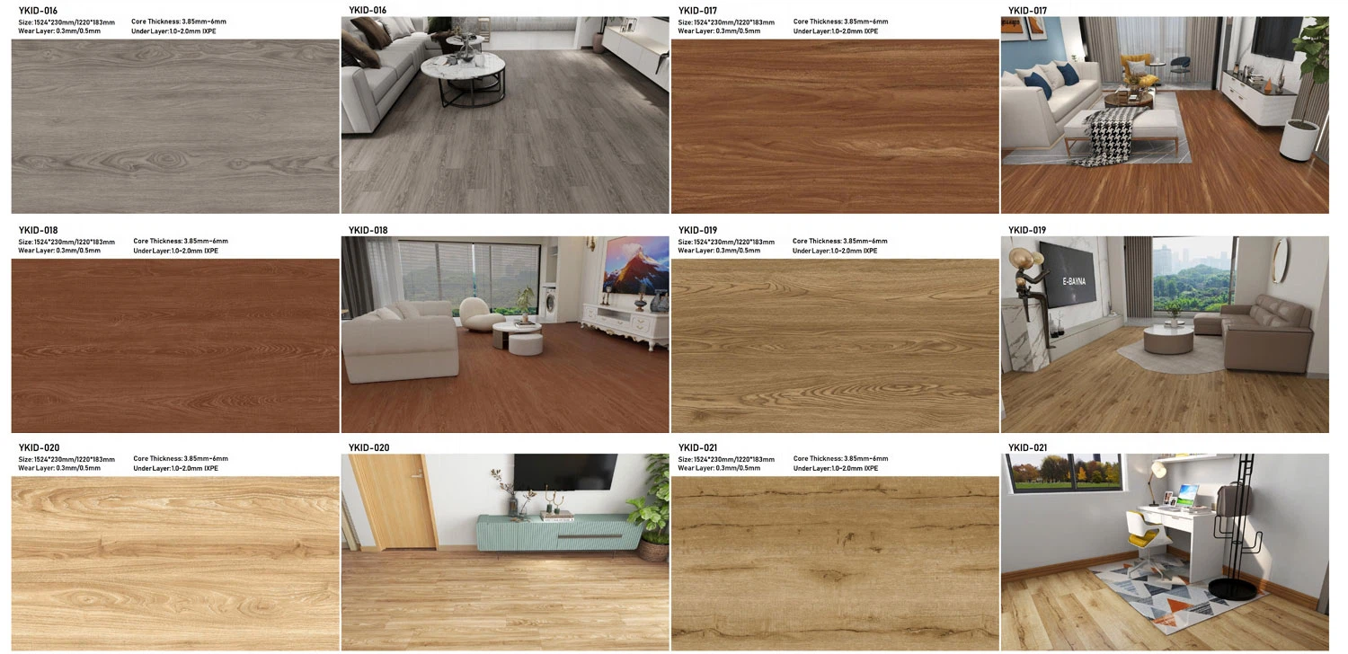 Stone Plastic Composite Flooring Stone Plastic Composite Flooring