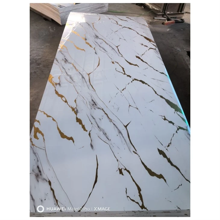 PVC stenske plošče UV Marmol premaz